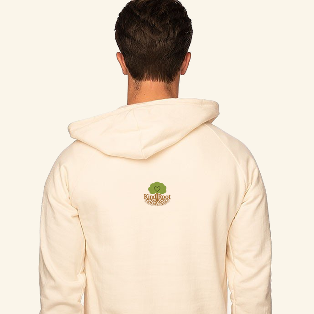 Small hands. Big discoveries. — hoodie adult Natural back