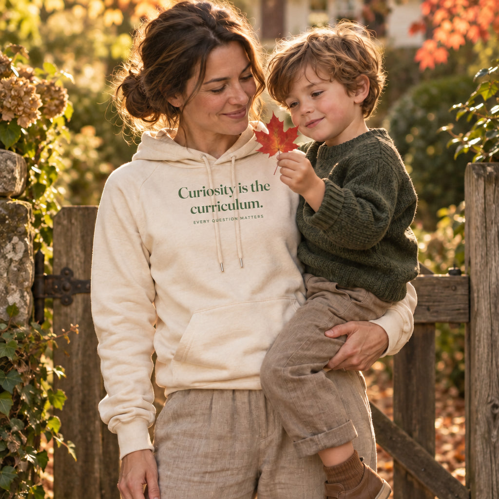 Curiosity is the curriculum. — hoodie adult lifestyle
