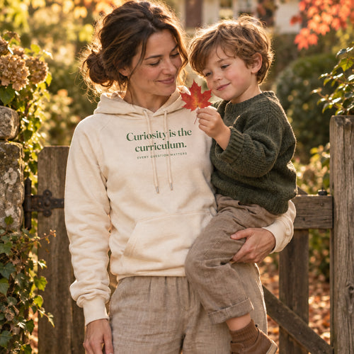 Curiosity is the curriculum. — hoodie adult lifestyle