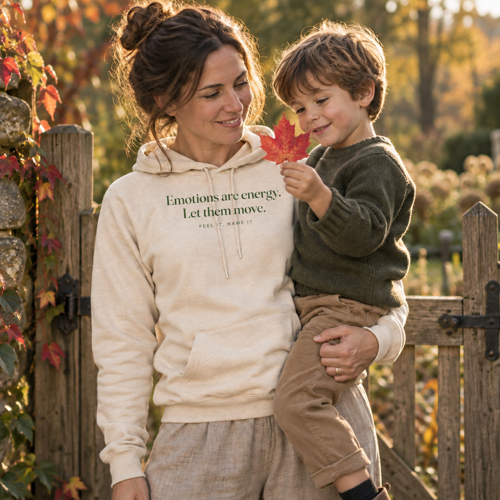 Emotions are energy. Let them move. — hoodie adult lifestyle