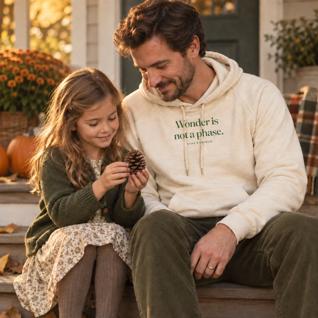 Wonder is not a phase. — hoodie adult lifestyle