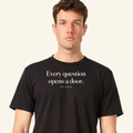 Every question opens a door. — tee adult Night