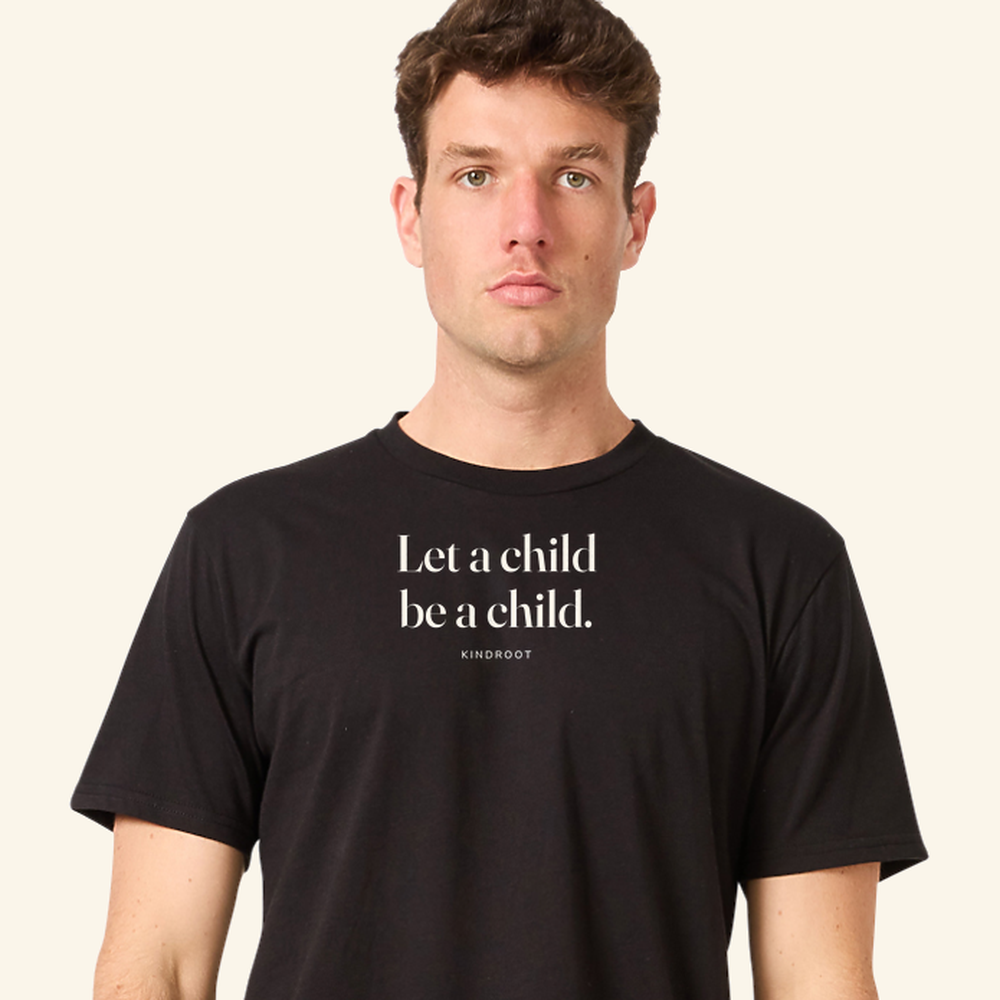 Let a child be a child. — tee adult Night