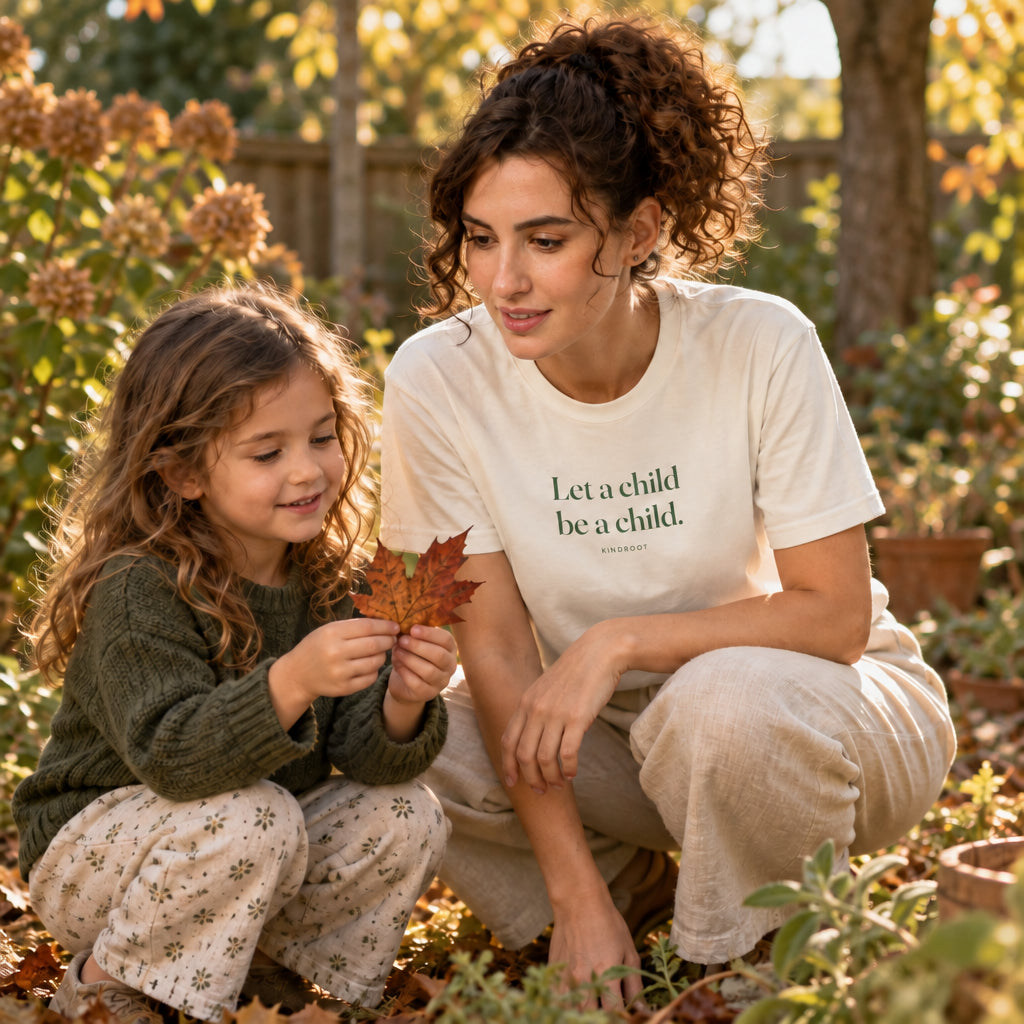 Let a child be a child. — tee adult lifestyle