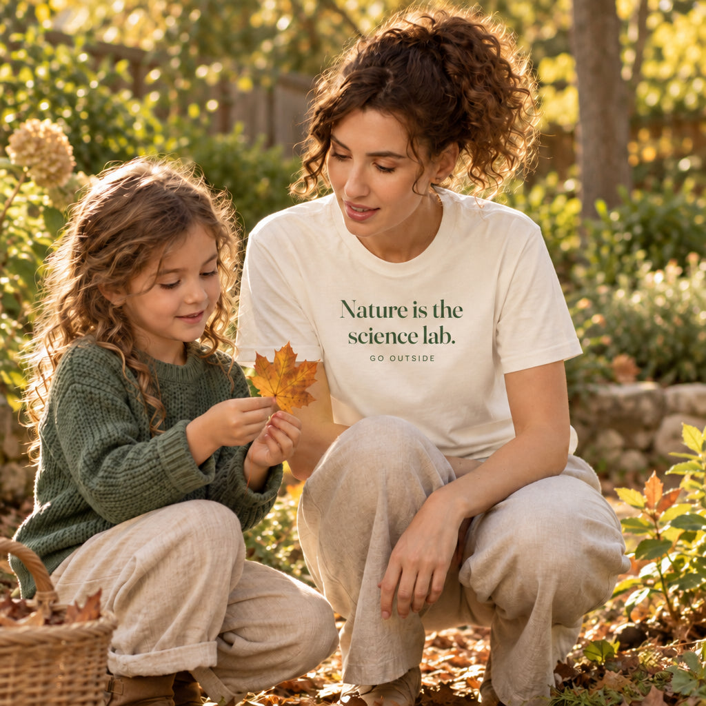 Nature is the science lab. — tee adult lifestyle