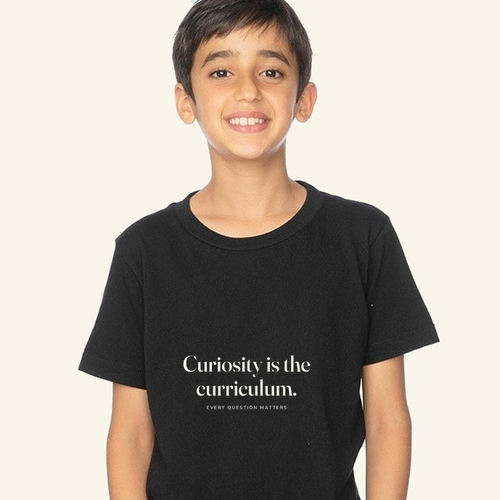 Curiosity is the curriculum. — tee kids Night