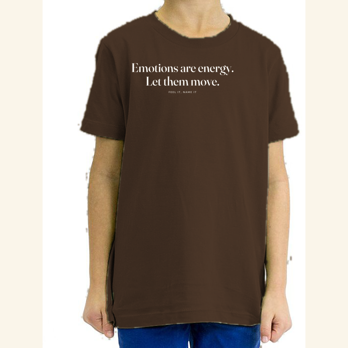 Emotions are energy. Let them move. — tee kids Bark