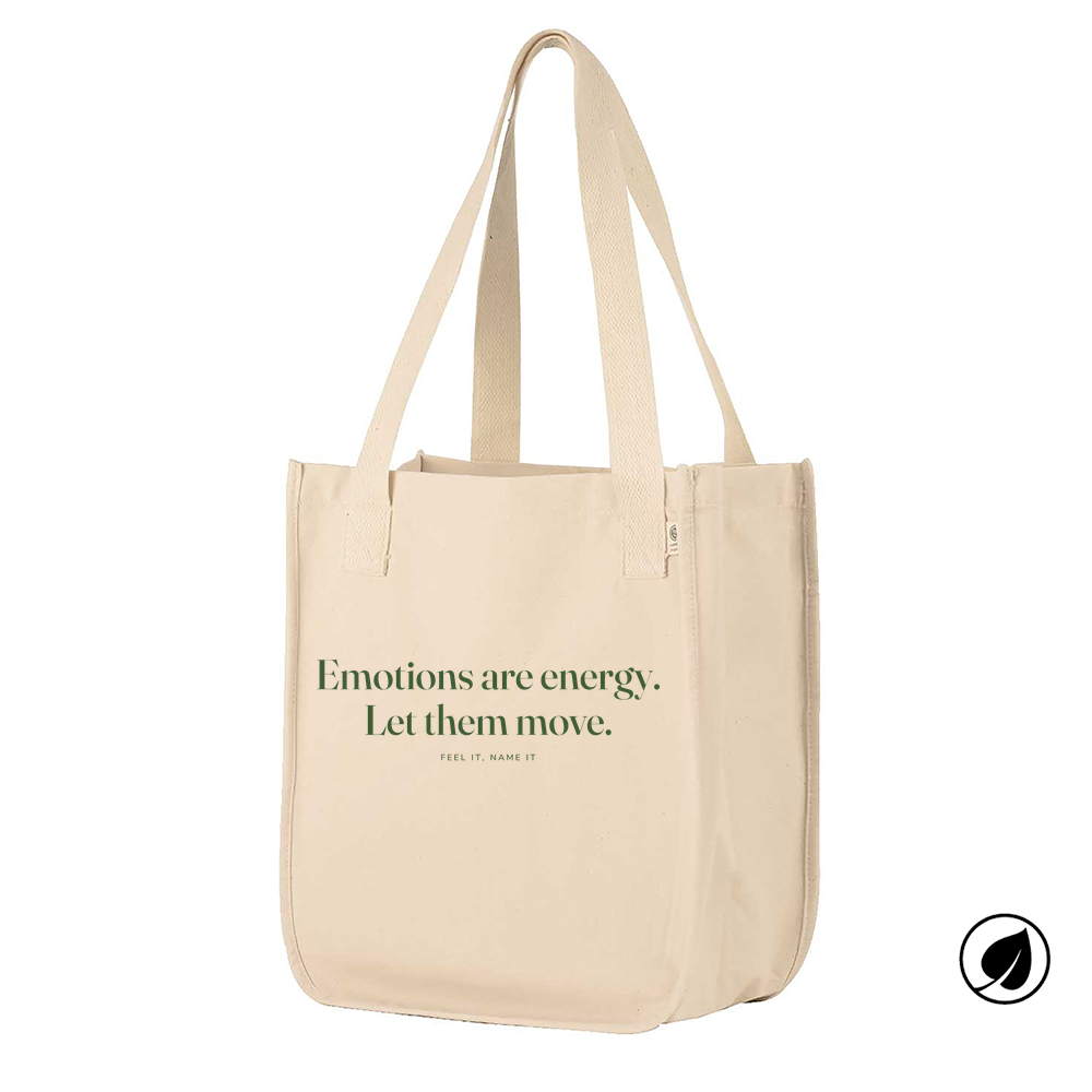 Emotions are energy. Let them move. — tote lifestyle